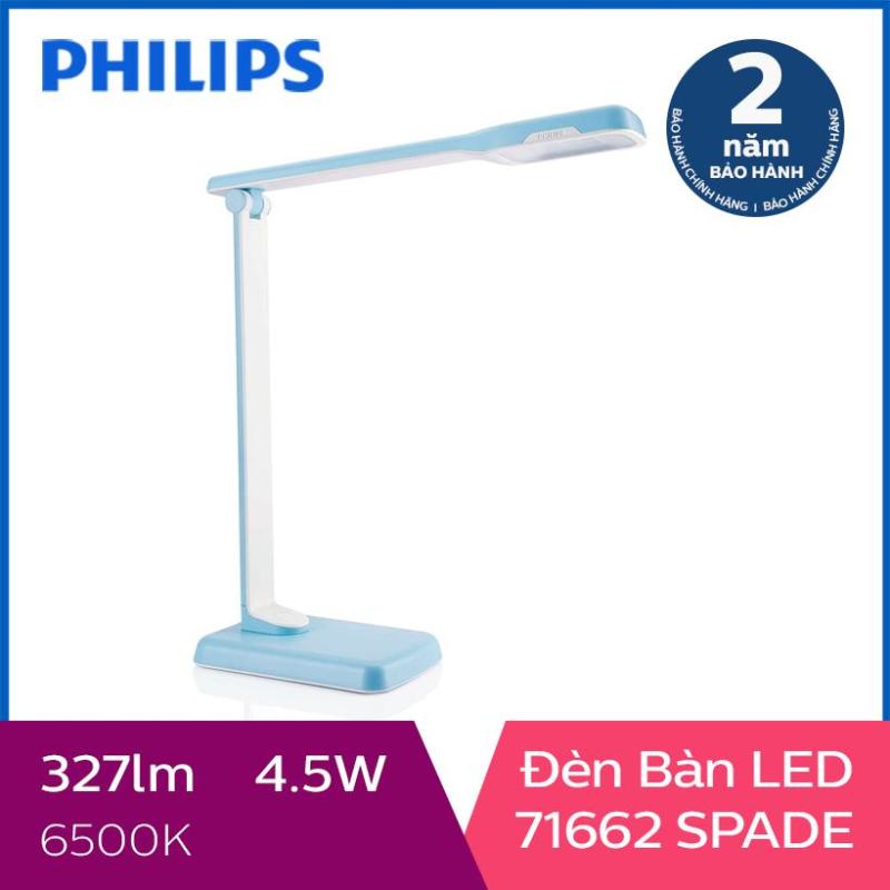 Đèn bàn Philips LED SPADE 71662 4.5W(Xanh Dương)