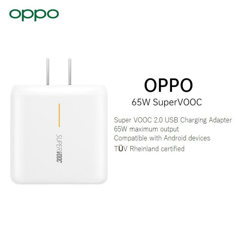 [SẠC SIÊU NHANH 65W] Bộ Củ Sạc Kèm Cáp Type-C 65W SUPER VOOC 2.0 Oppo Find X2 Chính Hãng Bảo Hành 12 Tháng