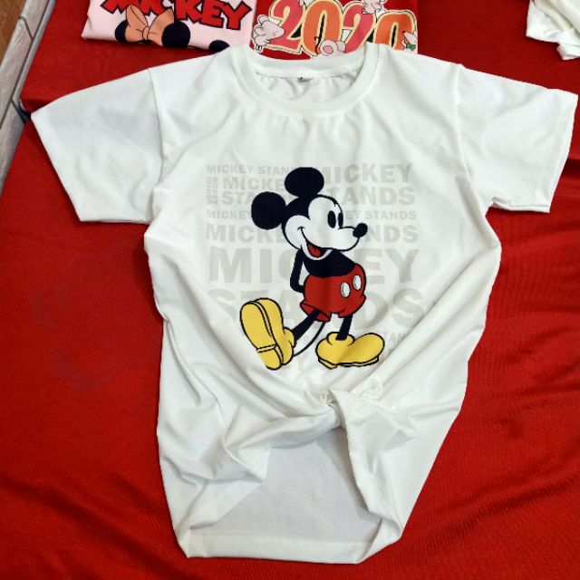 ÁO THUN CHUỘT MICKEY MOUSE DISNEY HỒNG