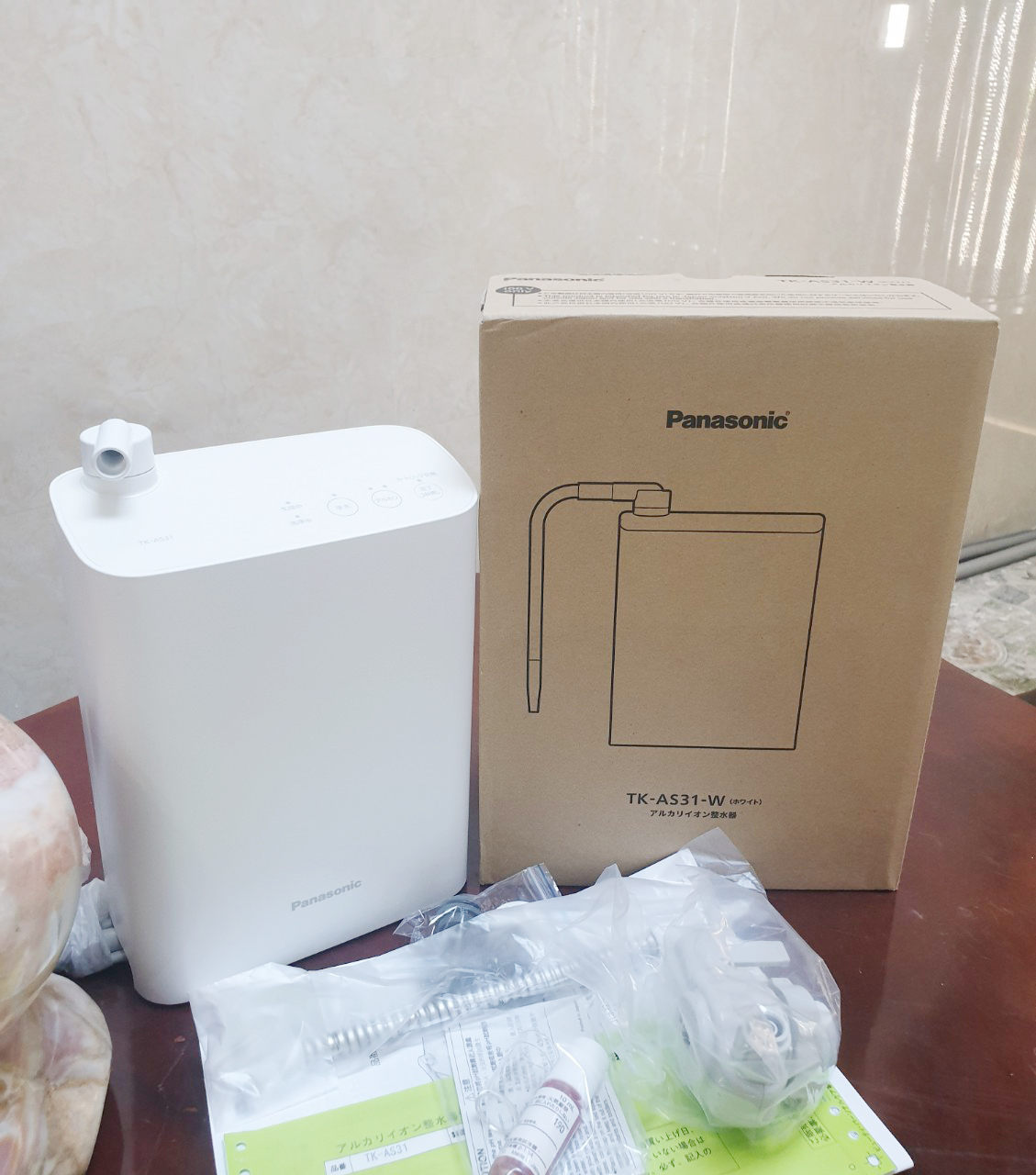 Máy lọc nước ion kiềm Nhật Bản Panasonic TK-AS31 [MÁY MỚI FULL THÙNG, BH 1 NĂM]