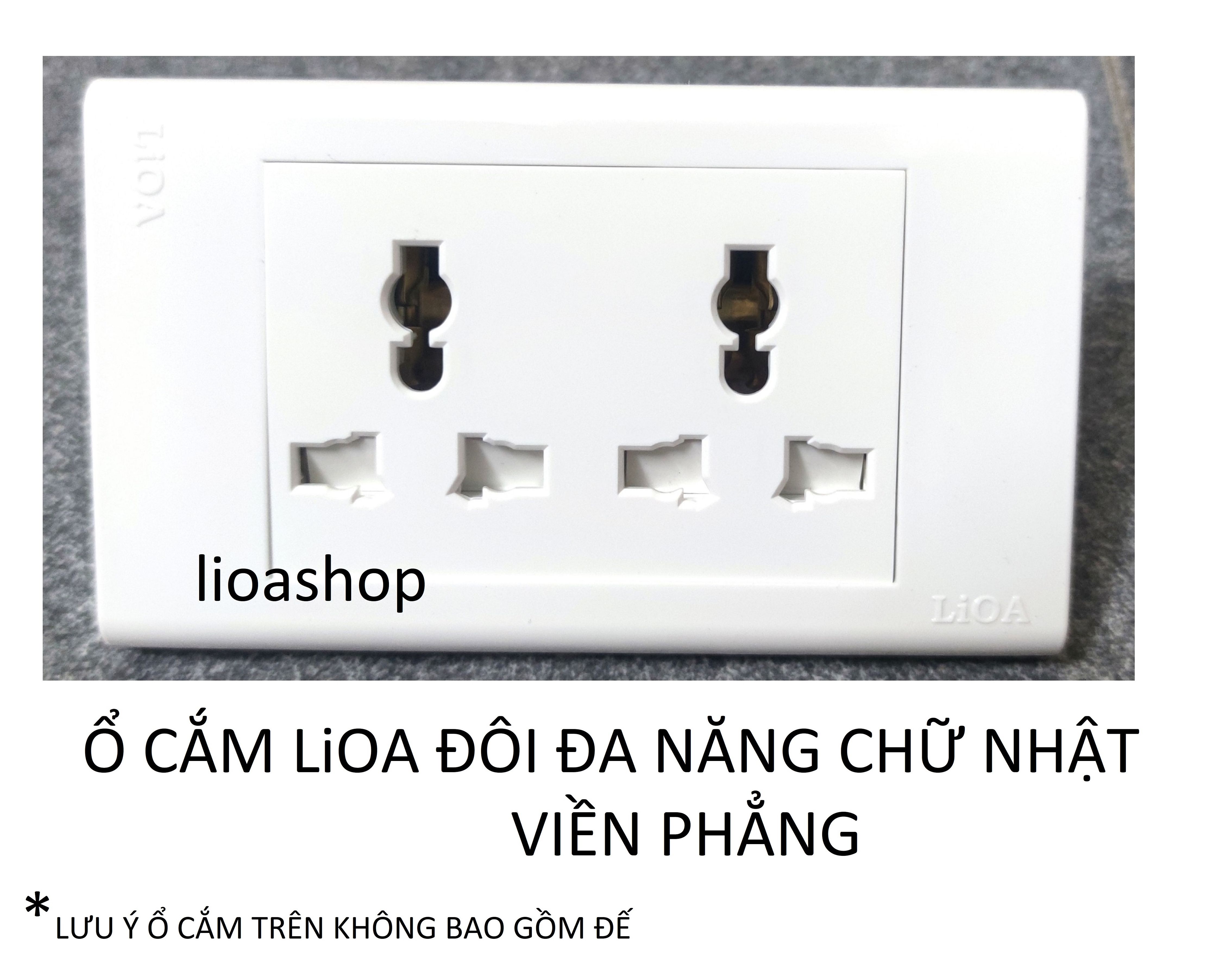 Ổ CẮM ĐÔI ĐA NĂNG LiOA