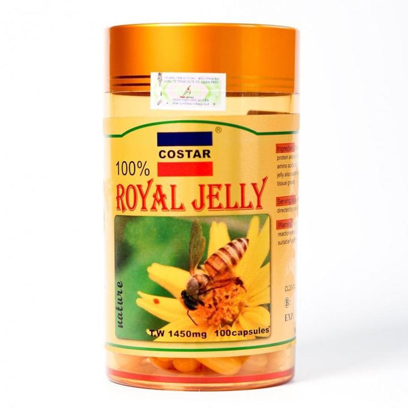 Sữa Ong Chúa Costar Úc Royal Jelly Soft Gel Capsules 1450mg cao cấp