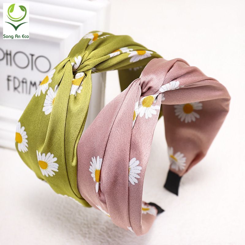 10 mẫu Bờm cài tóc lụa cao cấp phối 2 màu nghệ thuật dễ phối đồ BN118