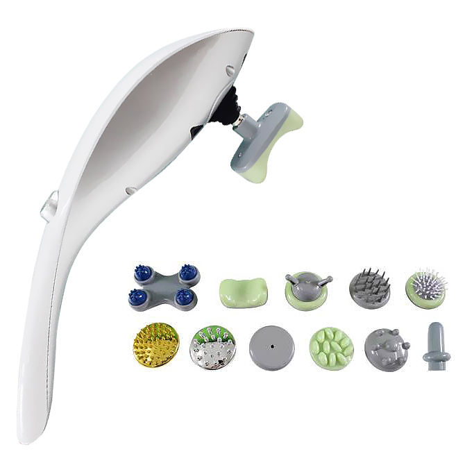 MÁY MASSAGE CẦM TAY 11 ĐẦU.BẢO HÀNH 6 THÁNG