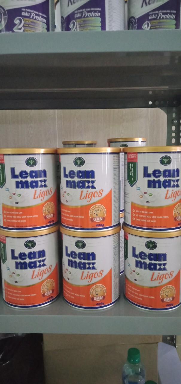[HCM]LEAN MAX LIGOS (SỮA BỘT BẢO VỆ TẾ BÀO GAN) 400g