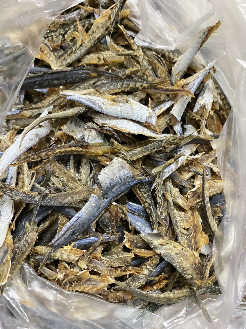 1Kg Cá nục hấp phơi khô, đã rút xương