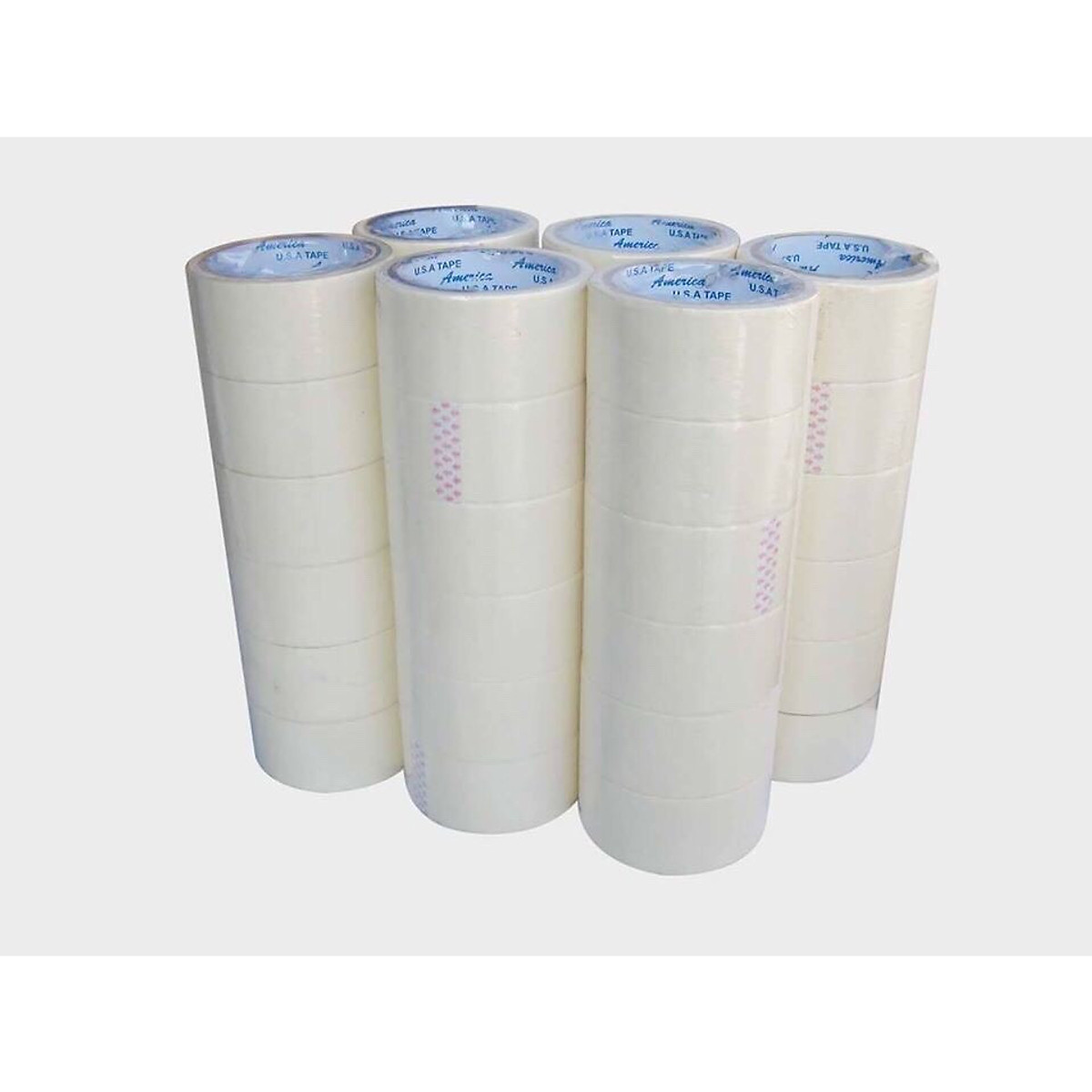 [HCM]Băng Keo Giấy Khổ 48mm (6 cuộn Lốc)