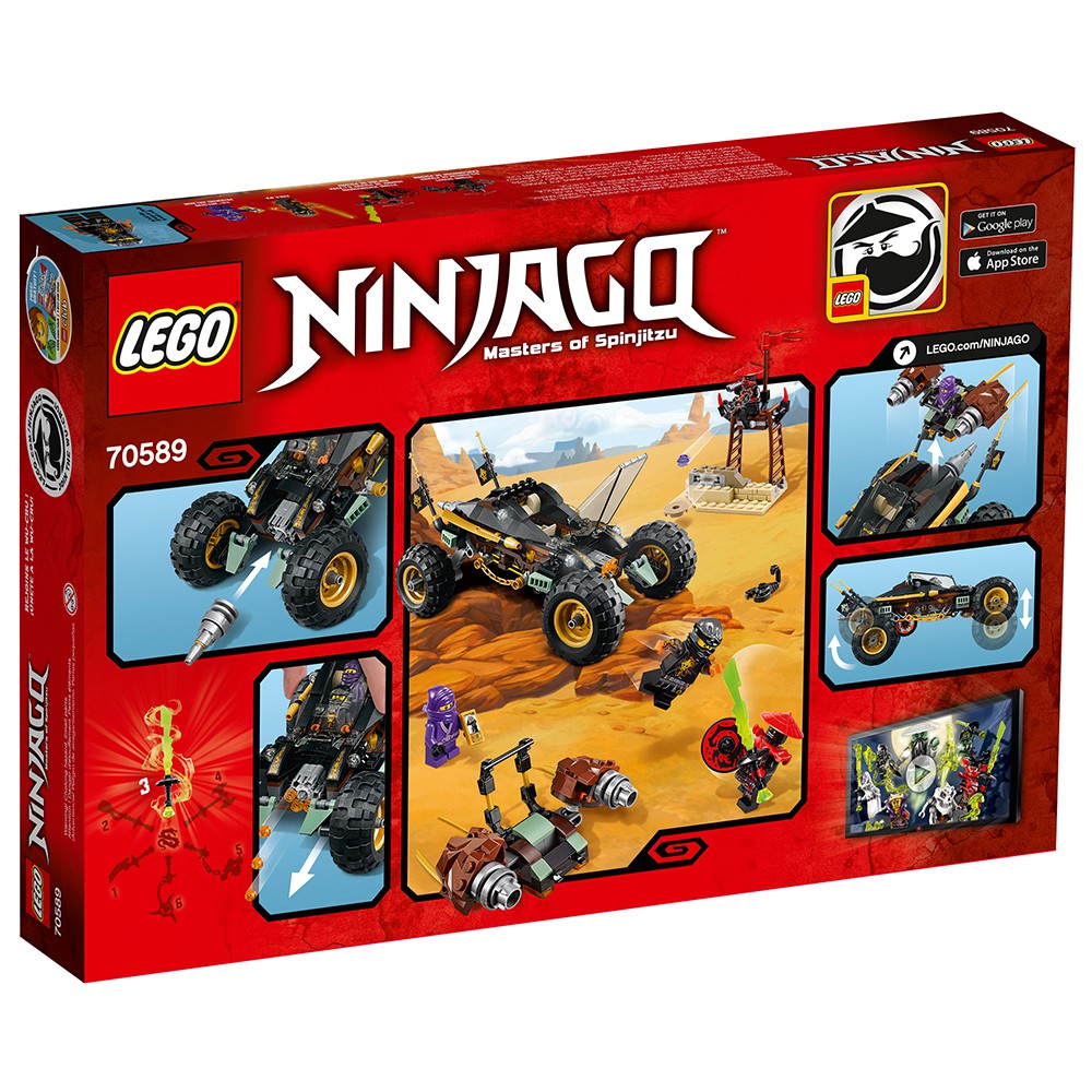 Lego Ninjago 70589 - Xe Rock Roader (Chính hãng)
