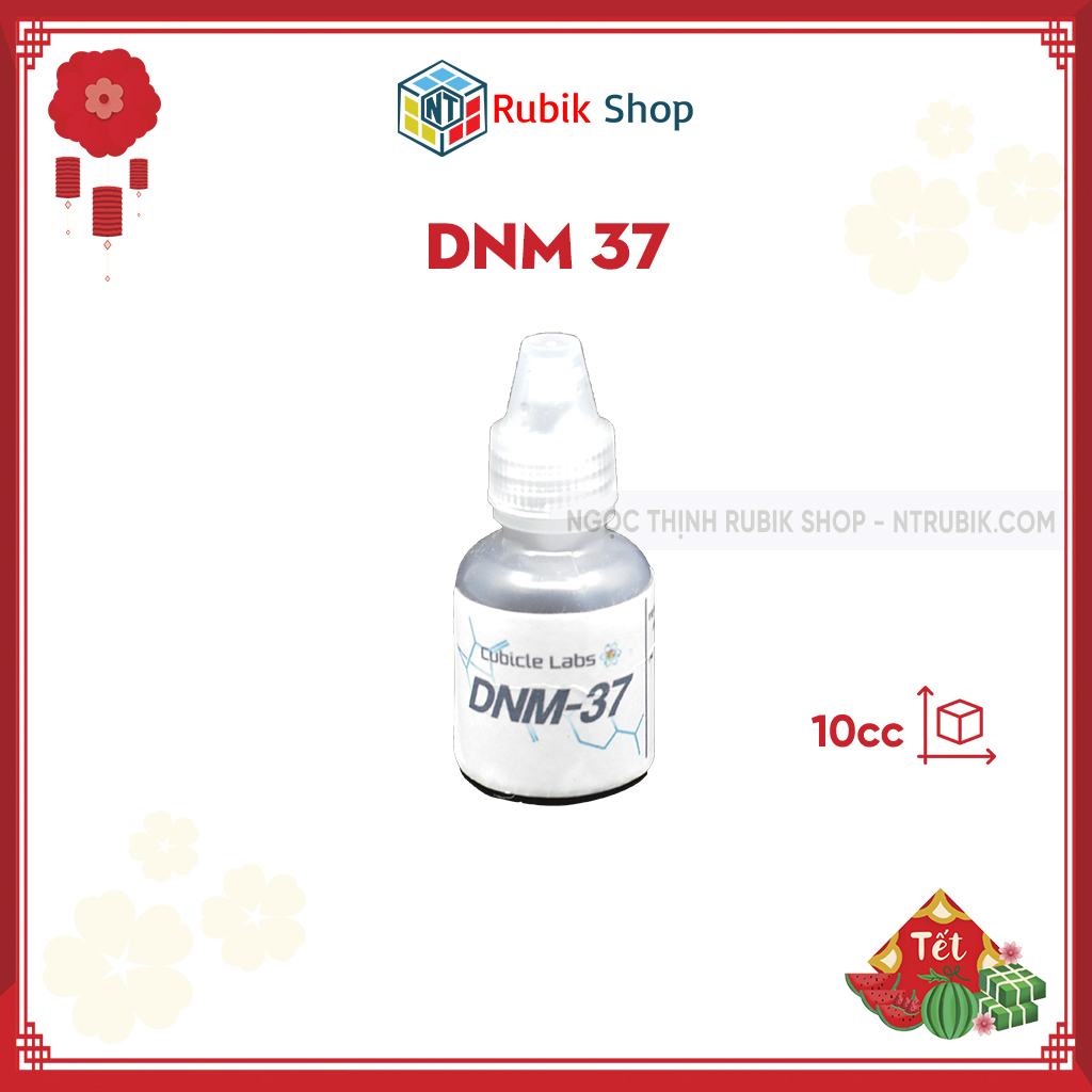 [Cubicle] DNM-37 dầu bôi trơn rubik lọ 3cc/ 10cc