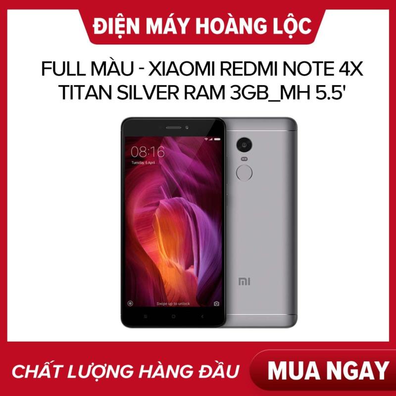 Điện Thoại XIAOMI REDMI NOTE 4X 2 Sim 64gb/4gb Có Tiếng Việt Màn hình IPS LCD , 5.5 ,  Full HD  Android 6.0 (Marshmallow)-Dung lượng pin: 4100 mAh
