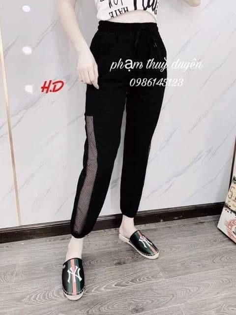 Quần phối lưới hông cá tính HDA0619