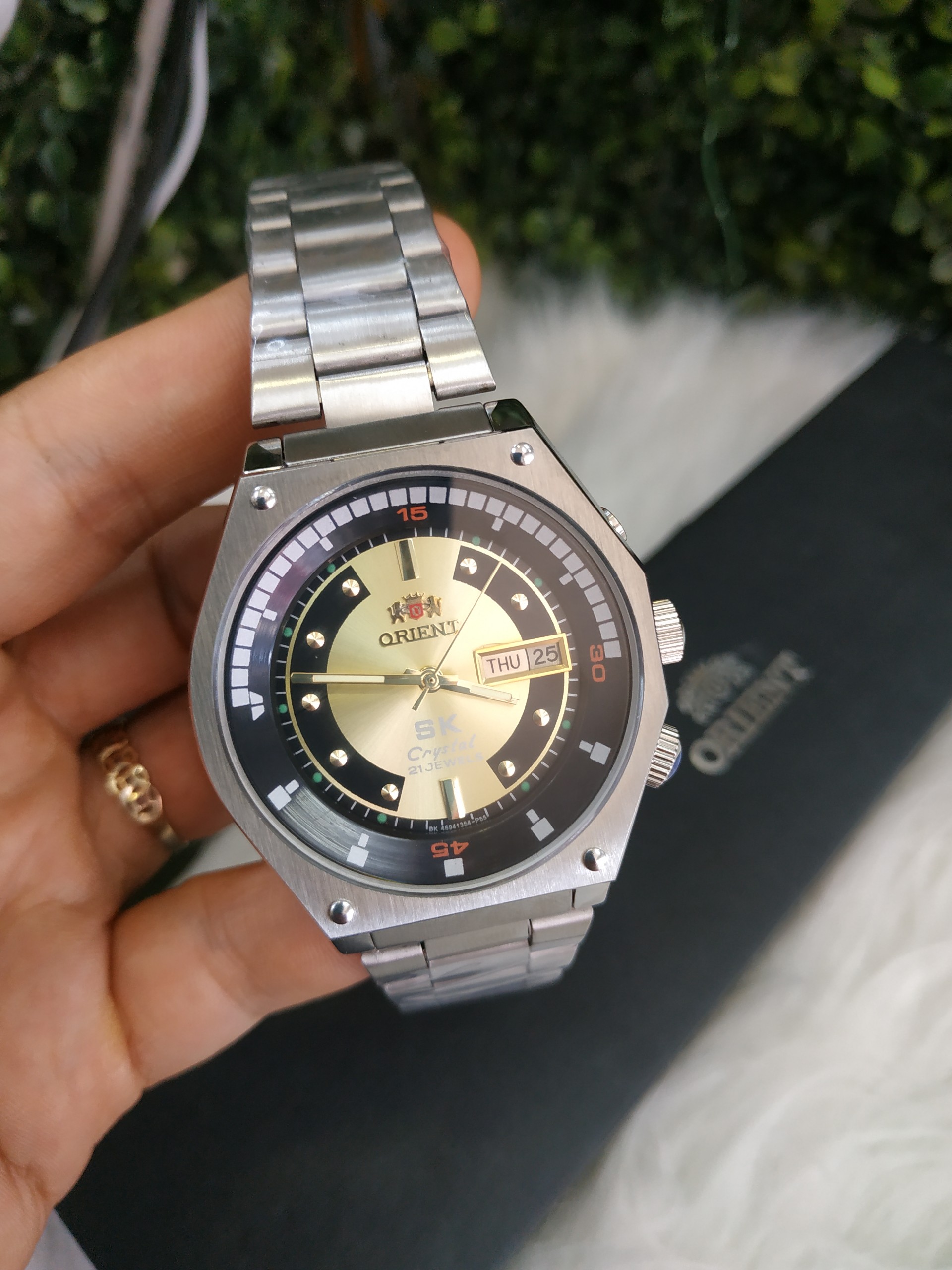 { RẺ VÔ ĐỐI }{ BẢO TÍN ĐỒNG HỒ SHOP SỊN LAZADA } Đồng Hồ Orient Nam Sk Mặt Lửa Automatic Japan + Thẻ Bảo Hành