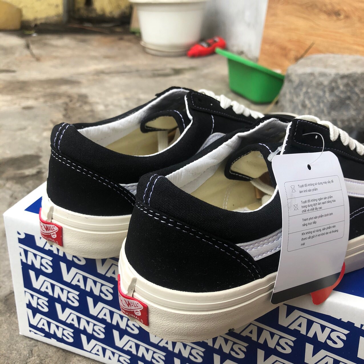 GIÀY VANS VAULT STYLE 36 ĐEN (Full box, bill)