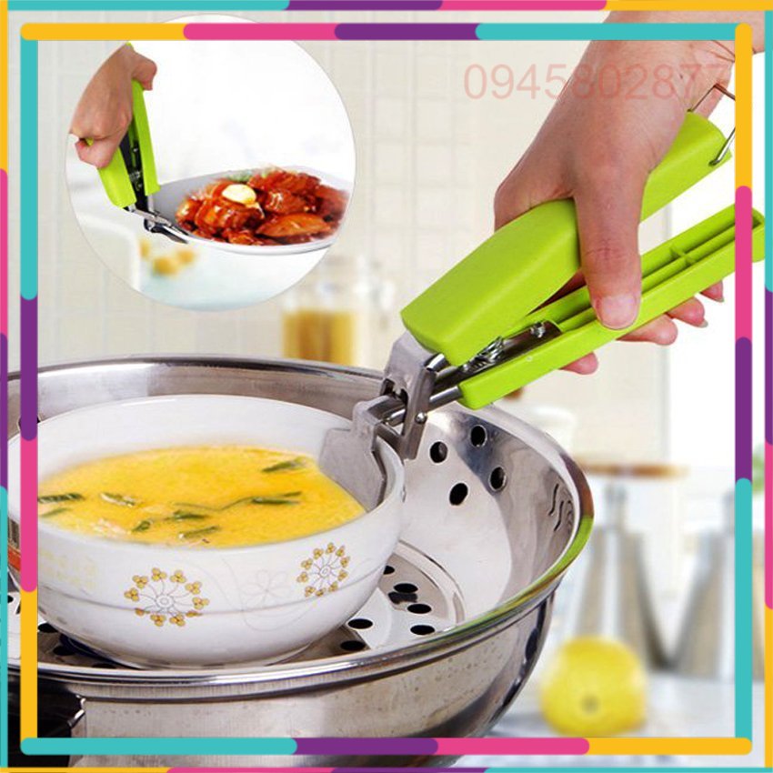 Dụng Cụ Gắp Nóng Chuyên Dụng- Kẹp gắp nóng nhà bếp, kẹp gắp nóng đồ ăn