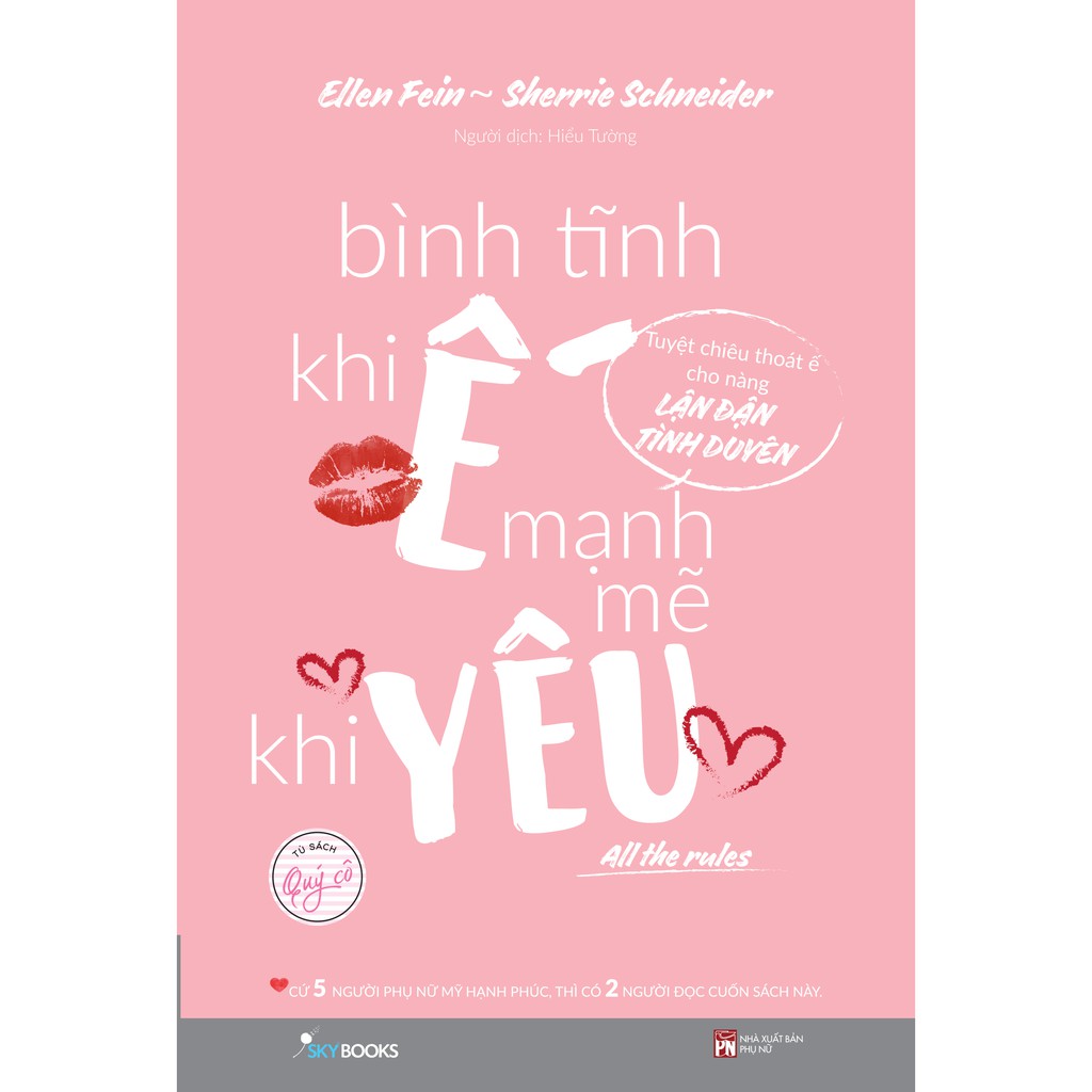 Sách - Bình tĩnh khi ế, mạnh mẽ khi yêu [SKYBOOKS]
