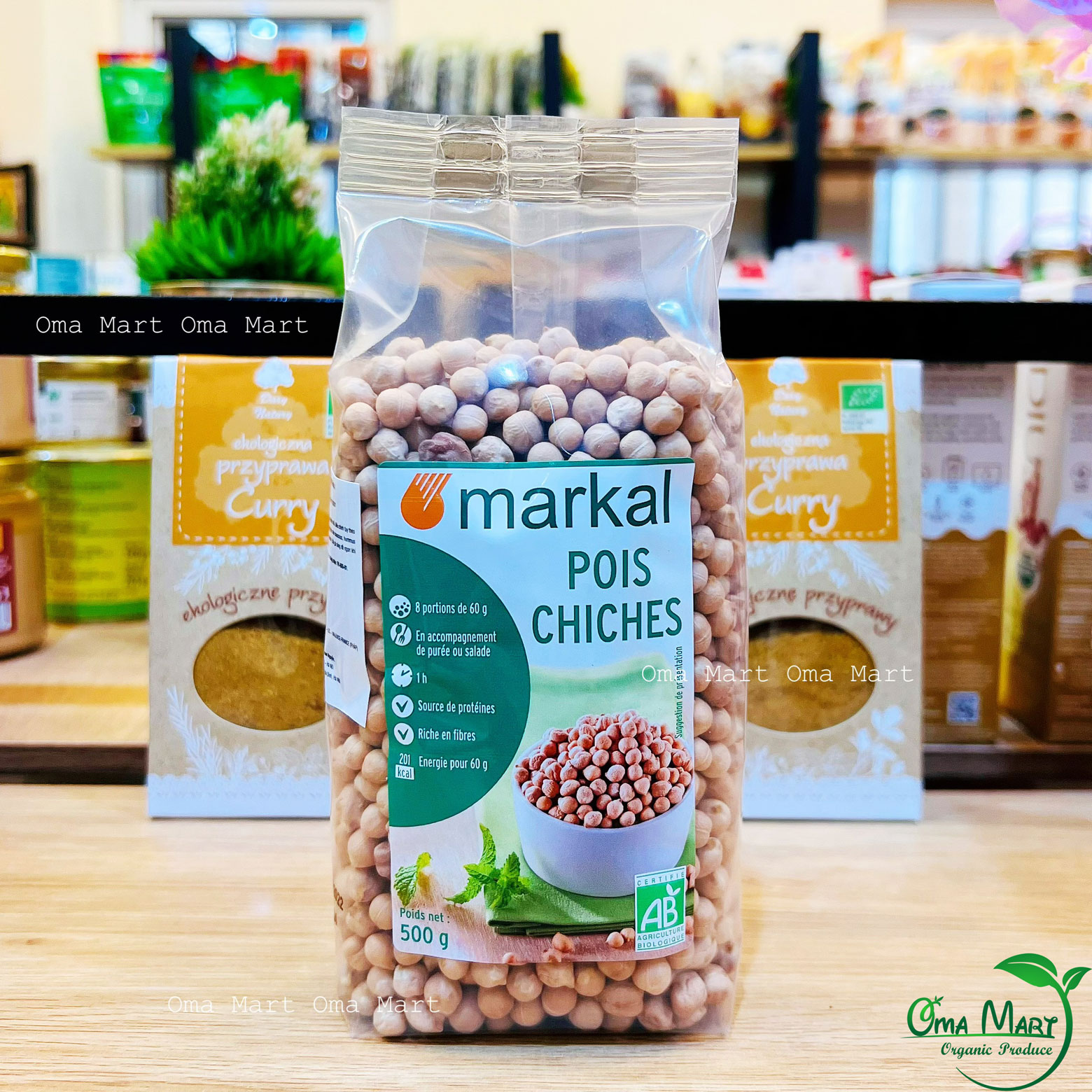 Đậu gà hữu cơ Markal 500g