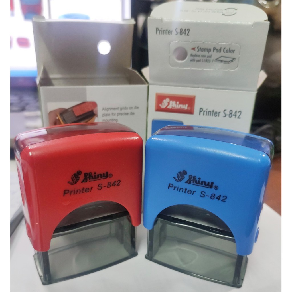 Khắc dấu tên hiệu shiny s-842