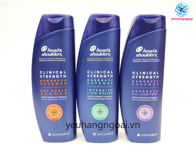 Dầu gội Head & Shoulders 400ml của Mỹ