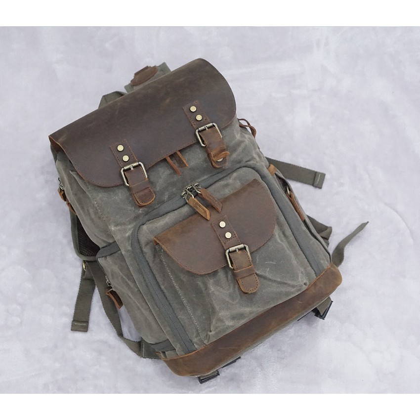 [HCM]Balo túi máy ảnh canvas Vintage.k_86