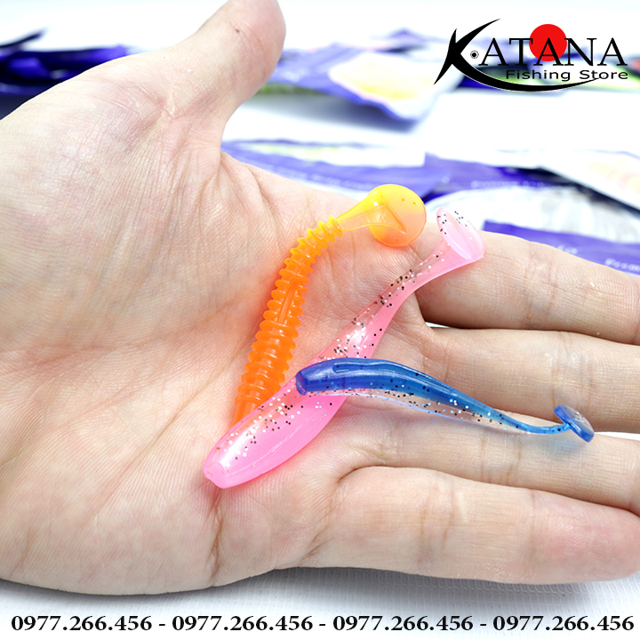 Mồi Mềm Câu Lure BURLE