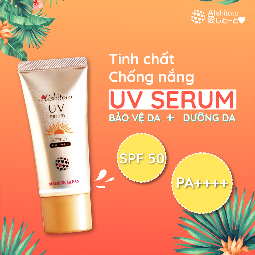 Serum Chống Nắng SPF50 & PA+++ Aishitoto