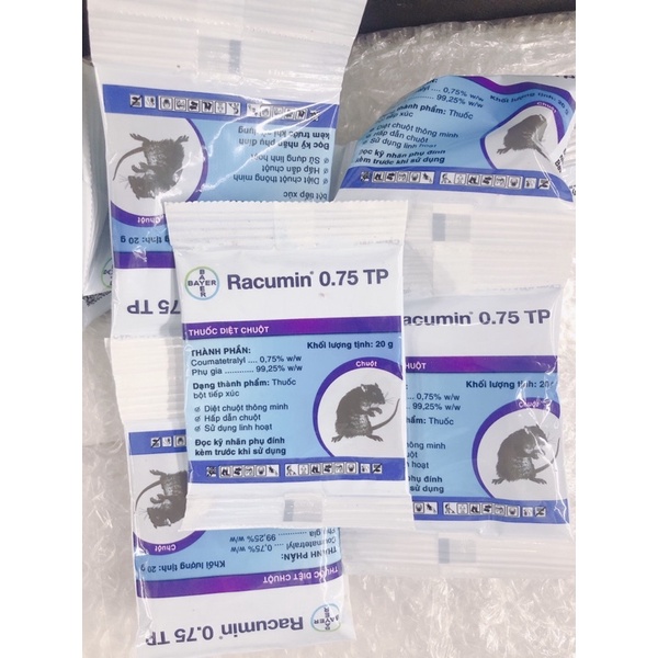 [ Thuốc diệt chuột RACUMIN 0.75TP ]