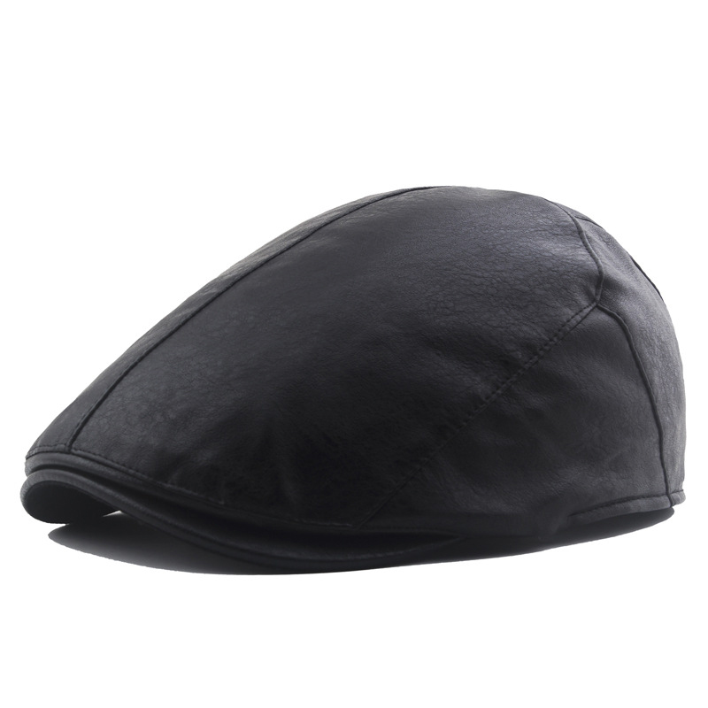 Mũ beret da thời trang vintage (Có đủ màu)
