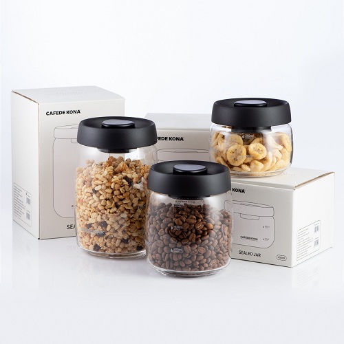 Hũ đựng cà phê chân không Cafede Kona