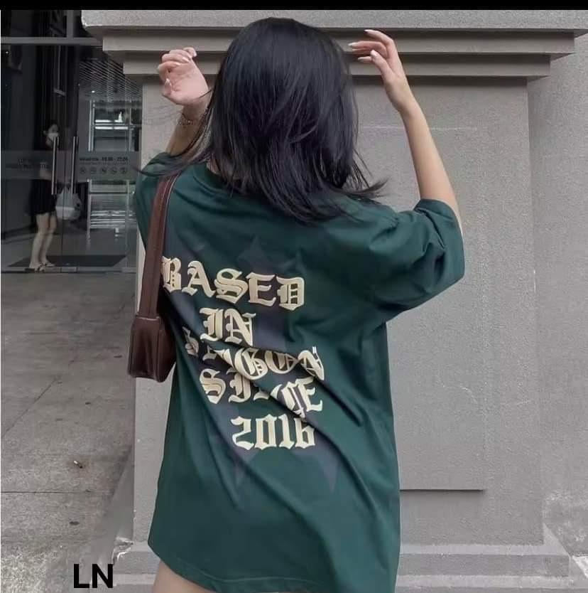 áo phông H fom thụng chất cotton ,ln