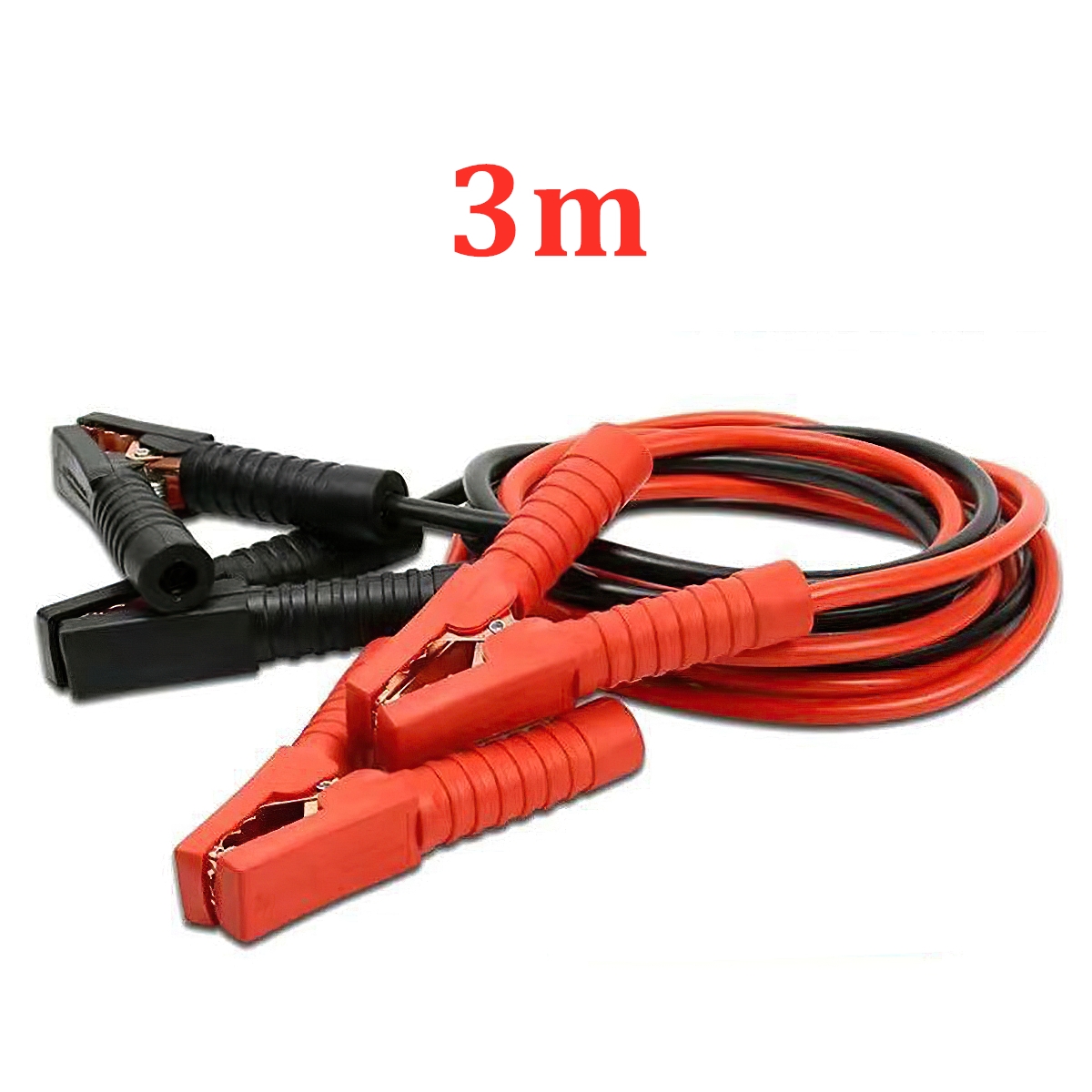 Dây câu bình ắc quy ô tô lõi đồng - 500A, kích điện ắc quy cứu hộ ô tô 2m