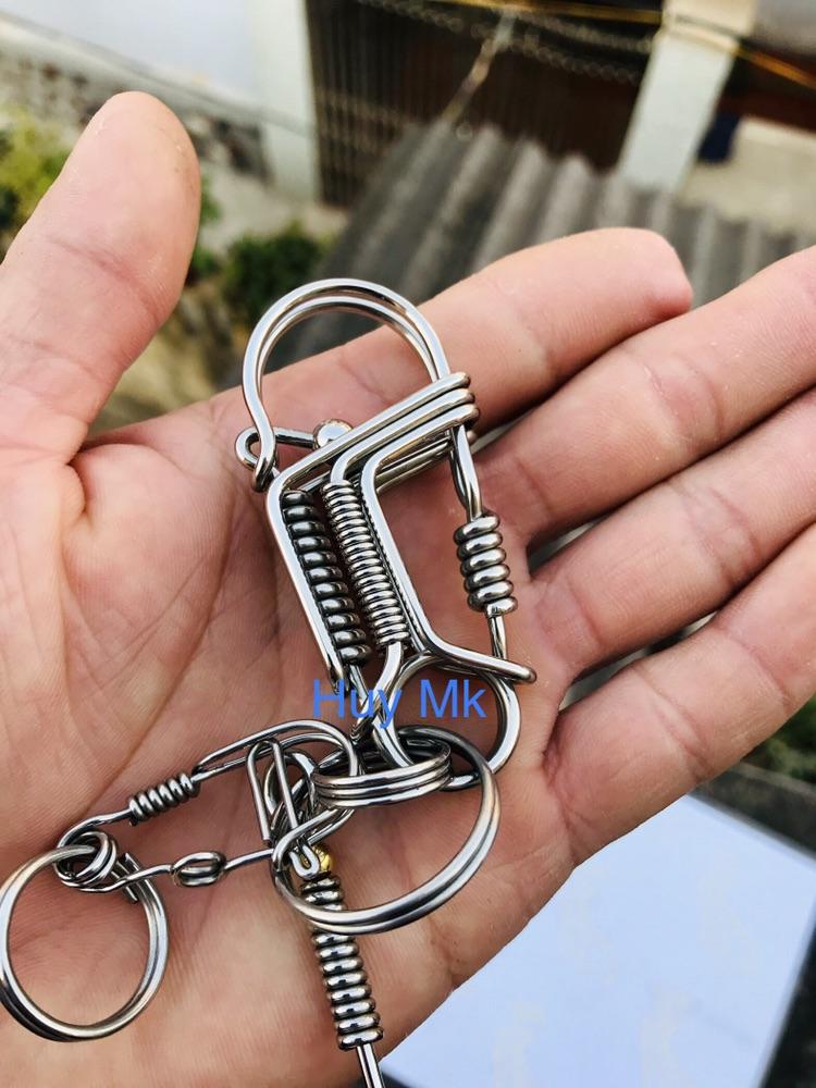 Móc khoá thủ công loxo inox