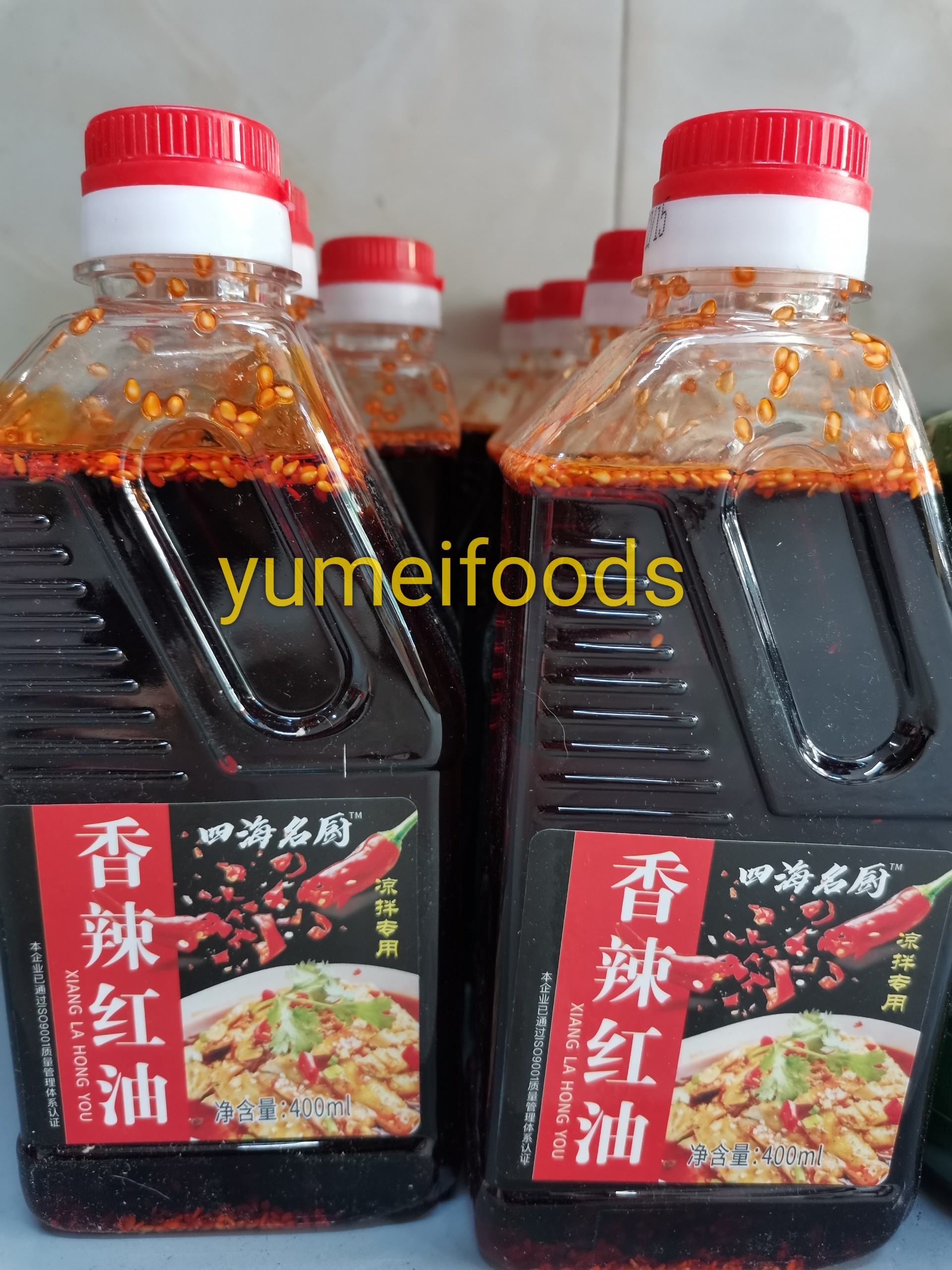 Dầu Ớt Tê Cay Làm Bún Macao chai 400ml