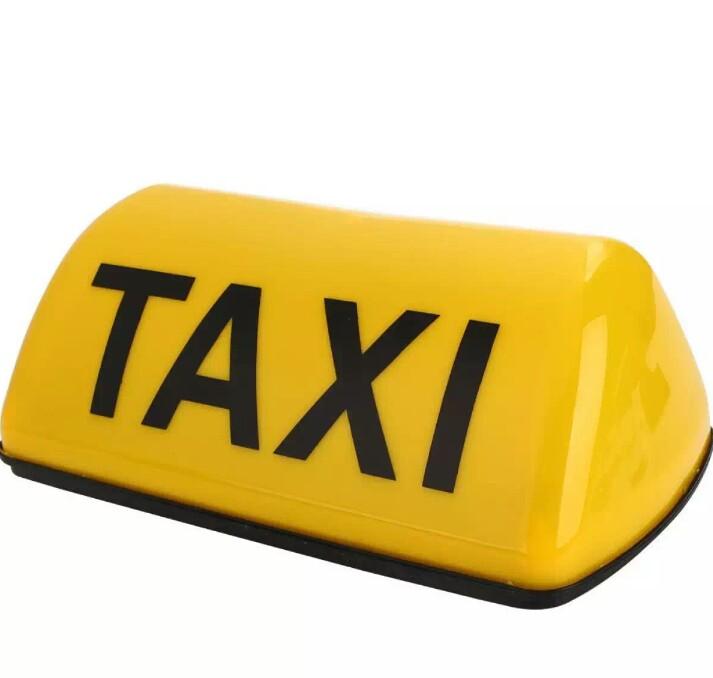 Mào taxi có đèn, đế nam châm