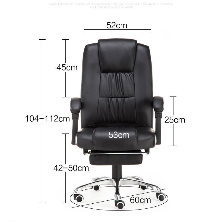 (New) director chair upholstered, reclining back stretch legs, there are massage