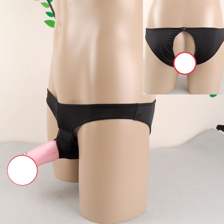 QUẦN LÓT NAM HỞ MÔNG HỞ ĐẦU DV [che tên khi giao]