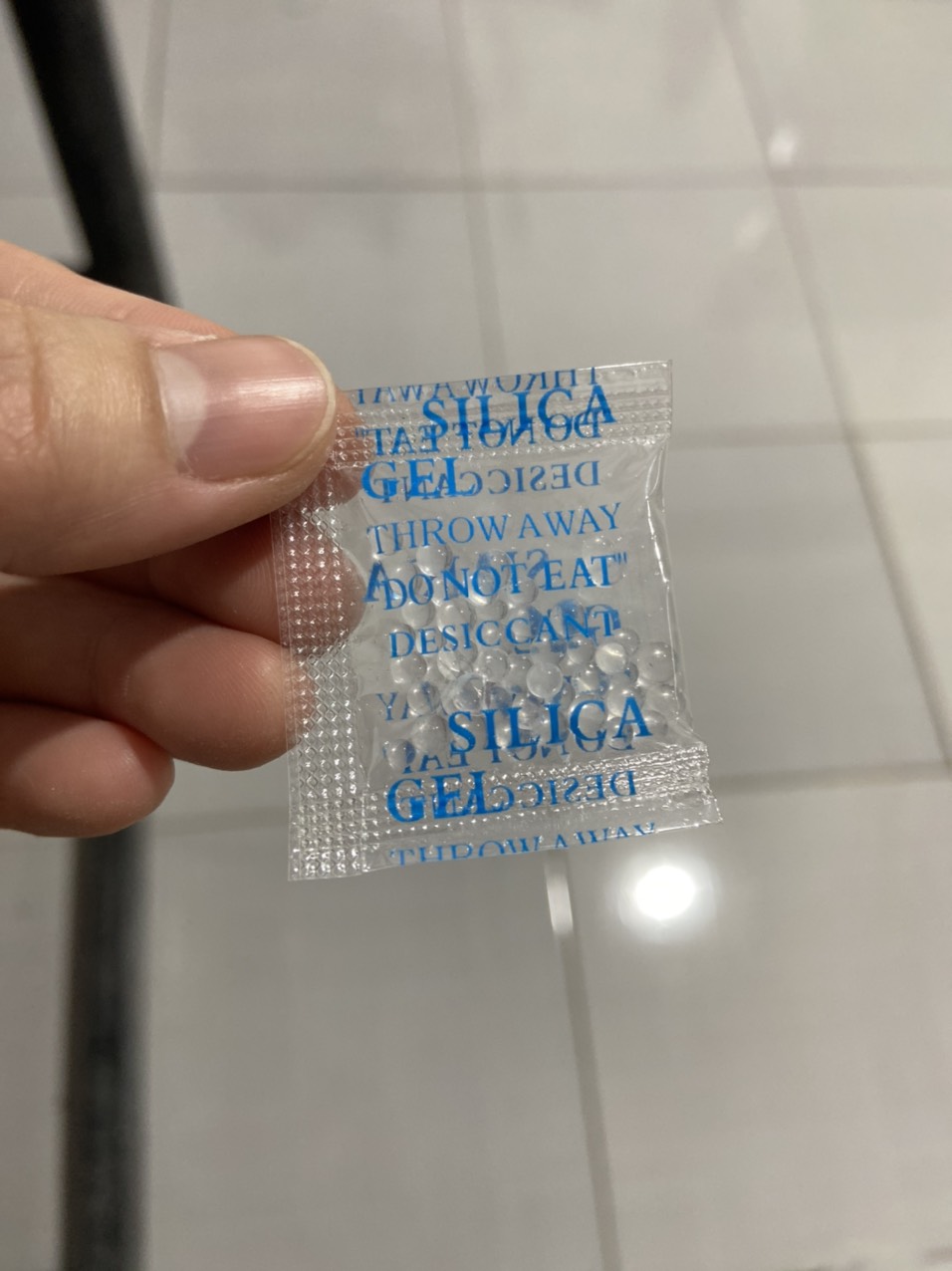 Gói hút ẩm 1gram màng ngọc[đóng gói 100gram]