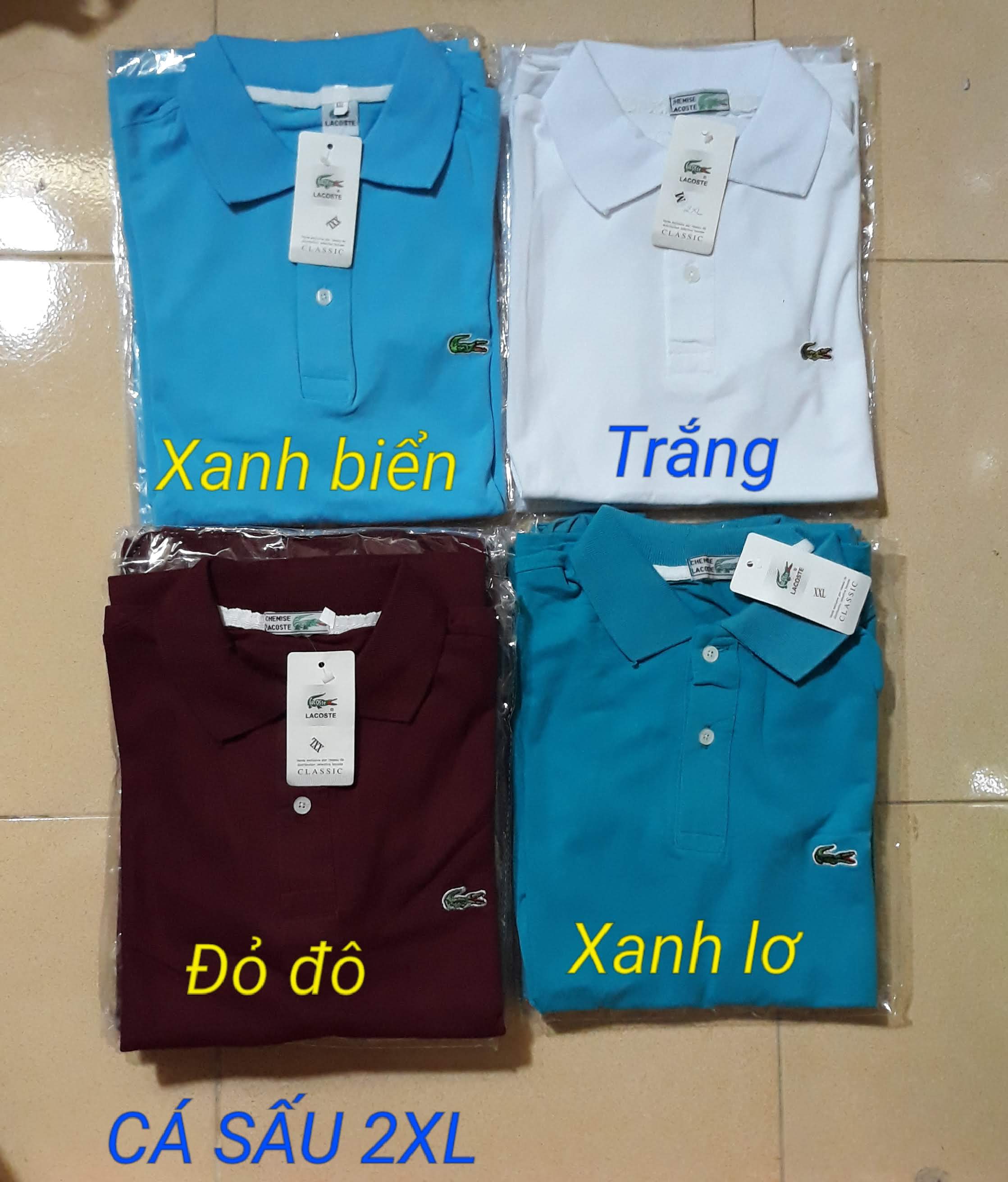 Áo thun nam cá sấu