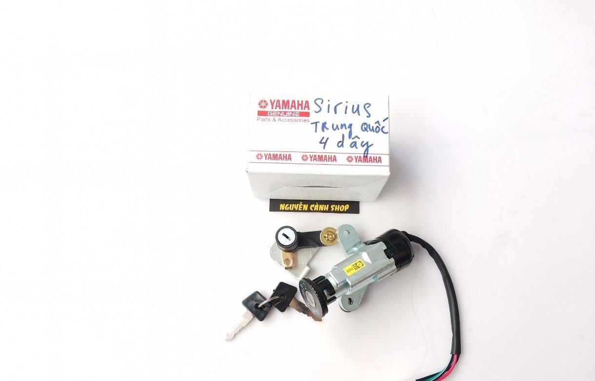 ổ khóa 4 dây xe sirius trung quốc