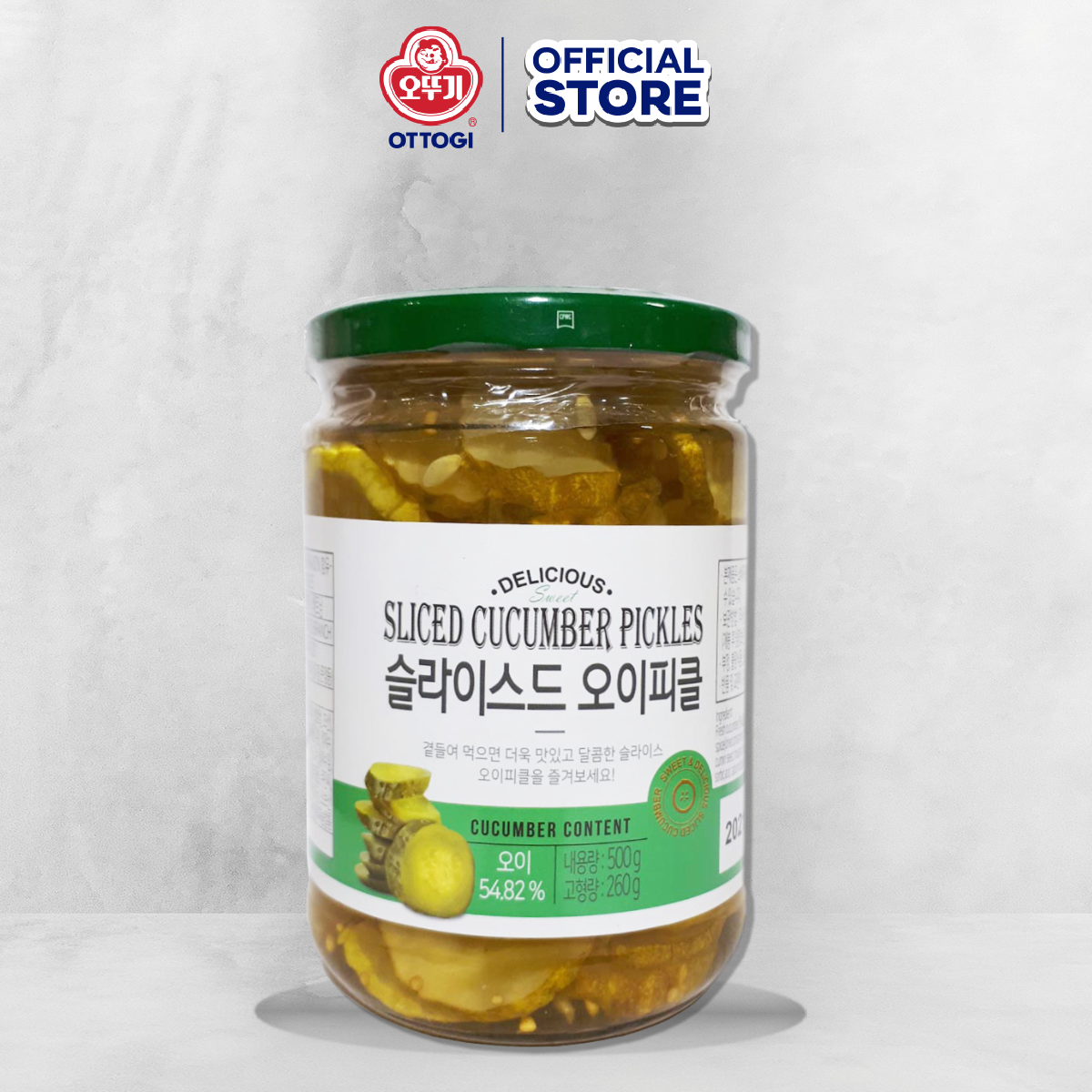 Dưa Chuột Ngâm Giấm Ottogi 500g