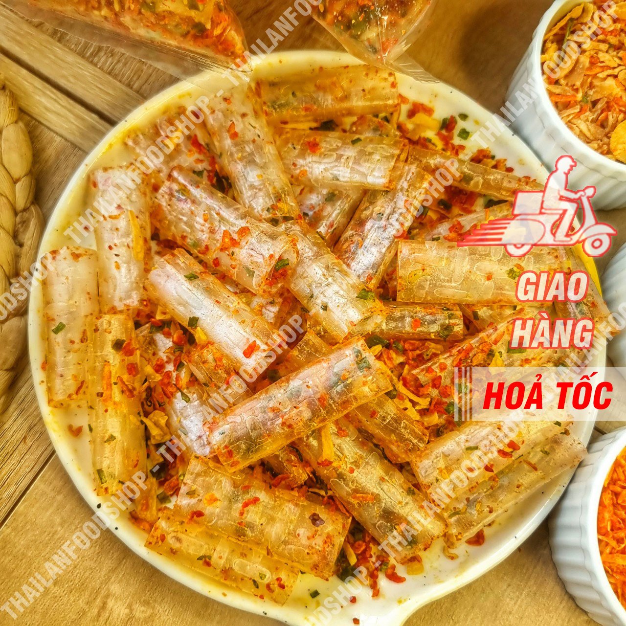 Bánh Tráng Tôm Mỡ Hành