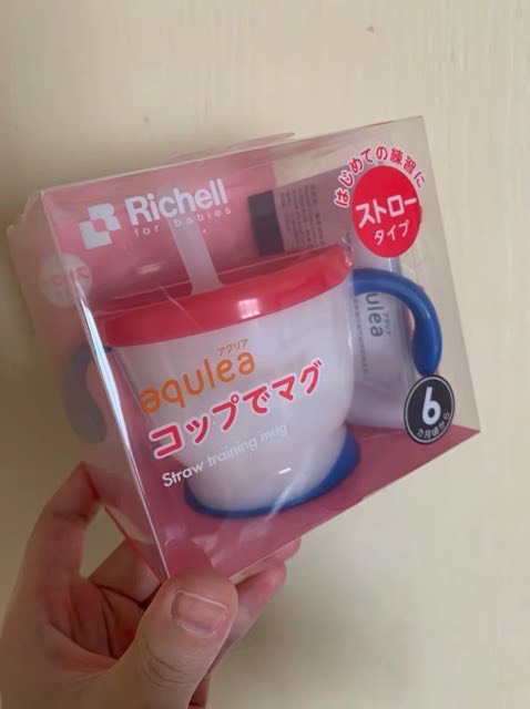 Cốc tập hút 3 giai đoạn cho bé richell
