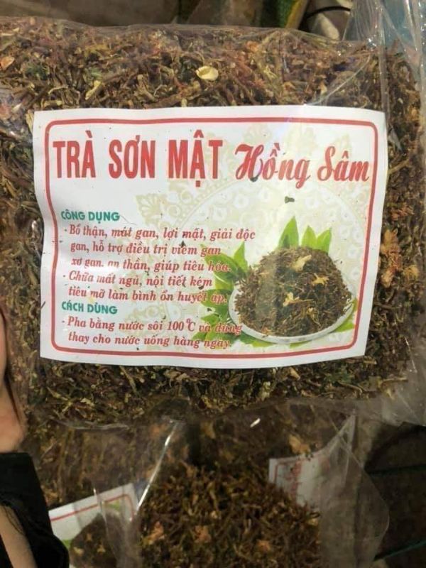 1kg trà sơn mật hồng sâm