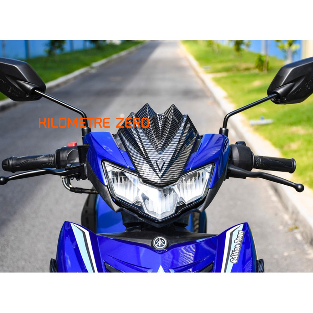 Mão sừng carbon dành cho exciter 2019 nhựa xi
