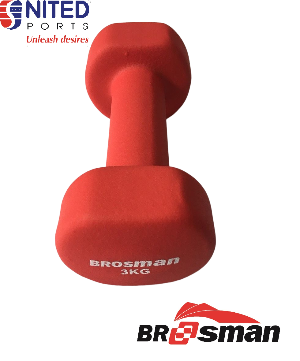 TẠ TAY CAO CẤP BROSMAN 3KG