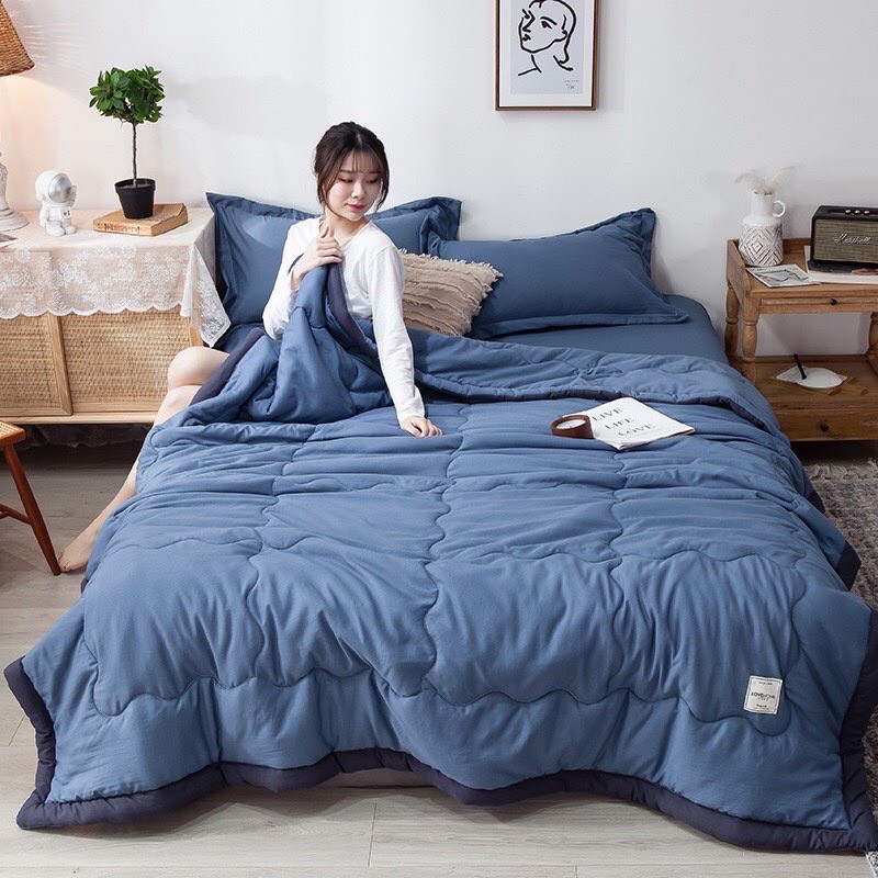 Chăn Hè Zara home mới 2022 size 2mx2m3( Hàng Nhập )(TẶNG KÈM TÚI XÁCH)