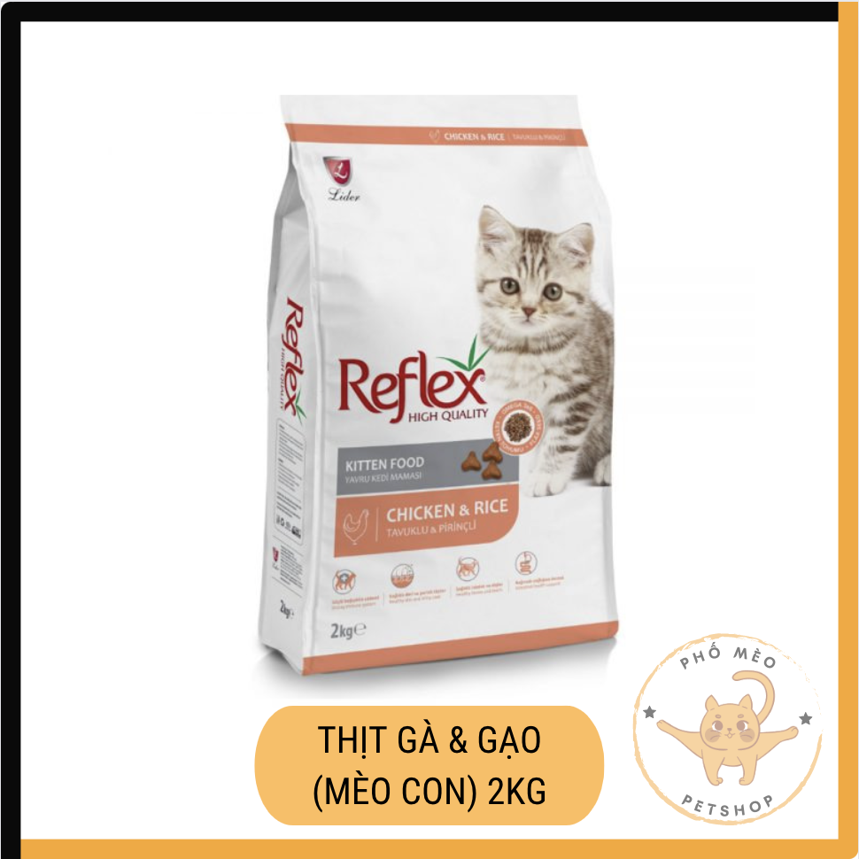 Hạt Reflex (Thổ Nhĩ Kỳ) dành cho mèo 2kg