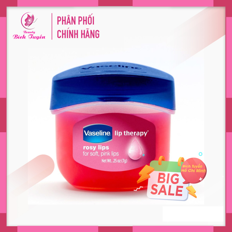 Sáp dưỡng môi VASELINE Rosy Lips For Soft - Pink Lips 7g nhập khẩu