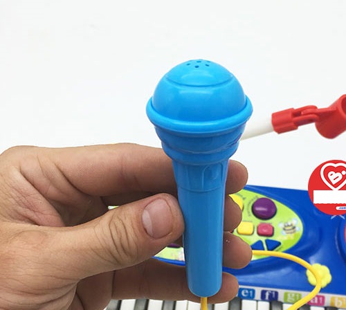 Đàn organ điện tử 37 phím có chân & kèm micro cho bé