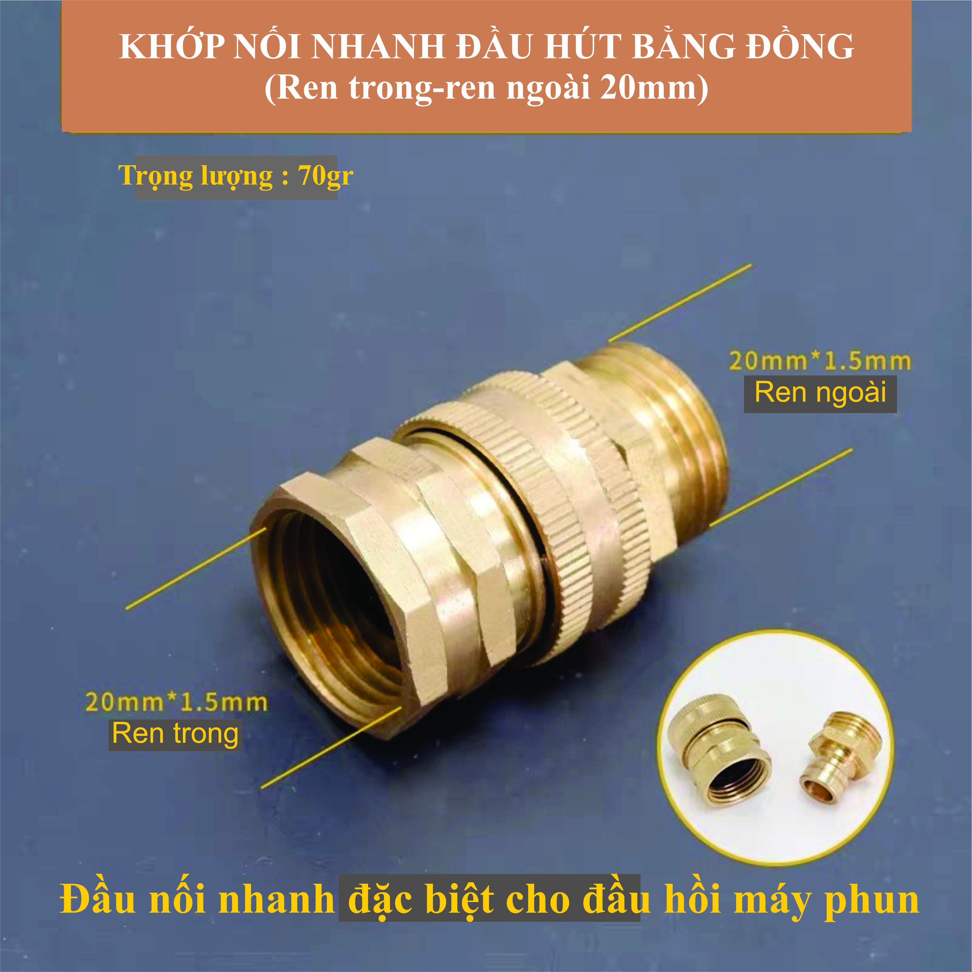 Khớp nối nhanh ( đầu nối nhanh )