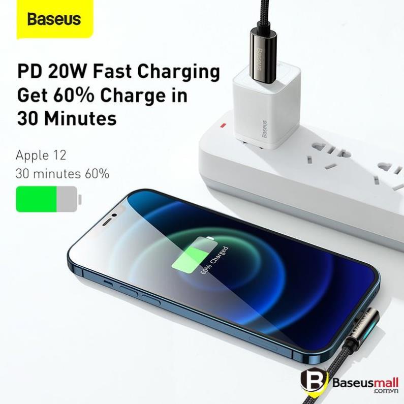 Baseus -BaseusMall VN Cáp sạc Type C to Lightning Baseus Legend Series Elbow Fast Charging Data Cable